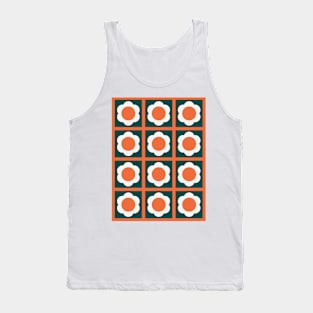 Mayapple Tiles Orange Tank Top